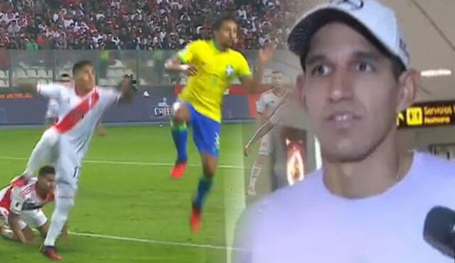 Luis Abram jugó los 90 minutos en el empate ante Paraguay y derrota ante Brasil. Foto: composición GLR