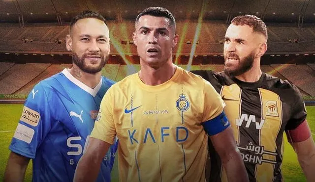 Cristiano Ronaldo, Neymar y Karim Benzema disputarán la nueva edición de la AFC Champions League. Foto: Star Plus