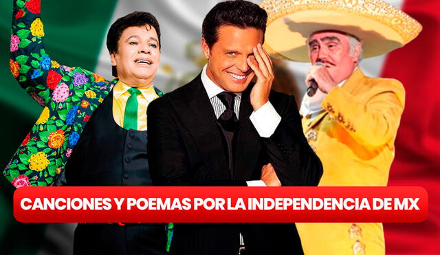 Mira AQUÍ algunos poemas y canciones para compartir por el Día de la Independencia de México. Foto: composición LR/Parentesys/PicMix