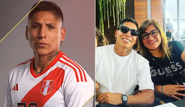 El futbolista peruano tiene doble nacionalidad gracias a su madre, Tatiana Misitich. Foto: composición LR/FPF/Raúl Ruidíaz/Instagram