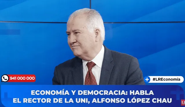 Alfonso López-Chau pidió una tregua entre políticos para calmar el periodo de inestabilidad que vive el país. Foto y video: LR+