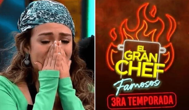 Mayra Goñi lamentó salida de 'El gran chef: famosos'. Foto: Composición LR/Captura Latina/El gran chef famosos