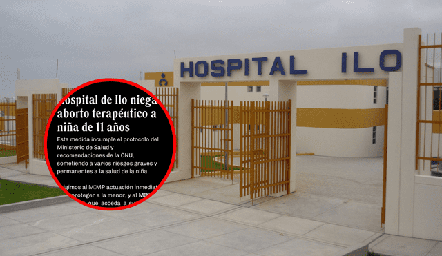 No es la primera vez que no se respeta el protocolo implementado por el Minsa. Foto: composición LR/@ManuelaRamos/Twitter/Hospital Ilo