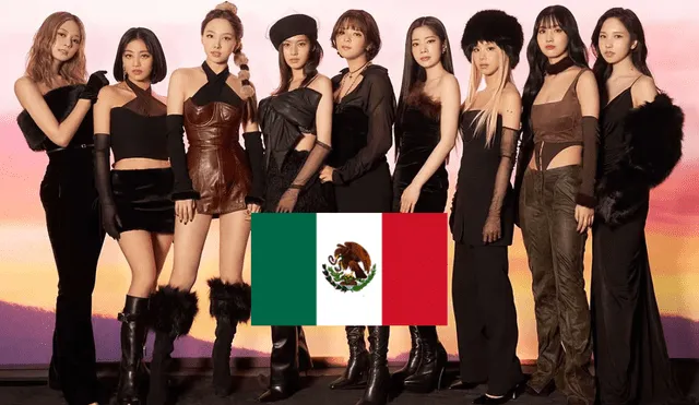 El grupo de k-pop TWICE regresará a México en 2024, luego de 5 años. Foto: composición LR/JYP
