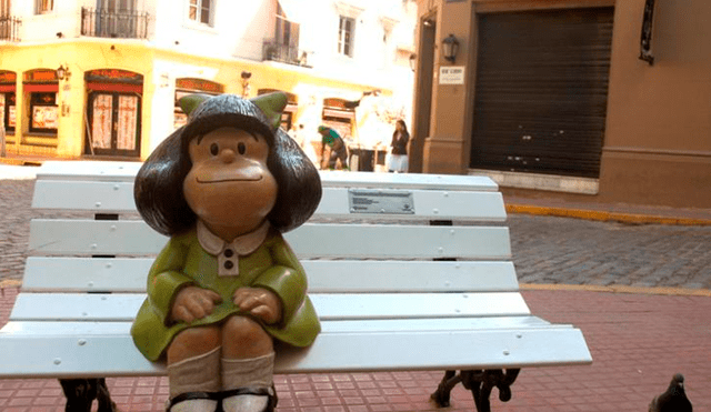 Mafalda en Perú. Joaquín Lavado, su creador, diseñó a este aclamado personaje el 29 de septiembre de 1964. Foto: radio Nacional