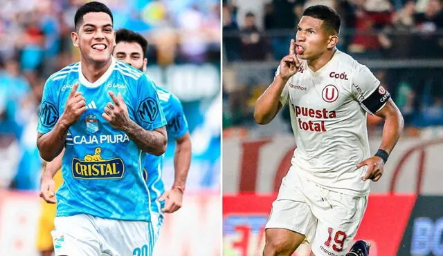 Sporting Cristal recibirá a Universitario en el Estadio Nacional. Foto: composición LR