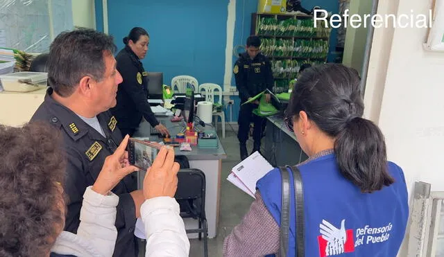 Defensoría pide investigación contra oficial de la PNP.  Foto: Defensoría - Video: Diario Panorama Ayacucho