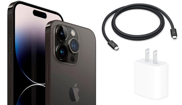 iPhone 15: ¿cuánto cuestan el cargador y el cable de alta