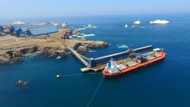 Puerto de Matarani. Desde el inicio de concesión, Tisur ha invertido 10 veces más de lo comprometido. Foto. difusión