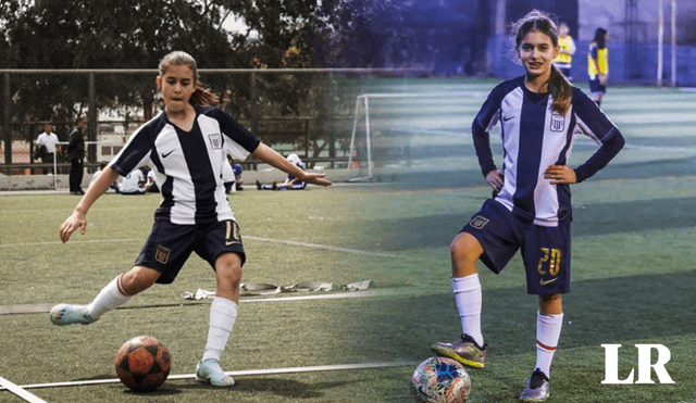 Macarena Plasencia es una futbolista peruana de la sub12 de la Alianza Lima. Foto: composición LR/captura Instagram