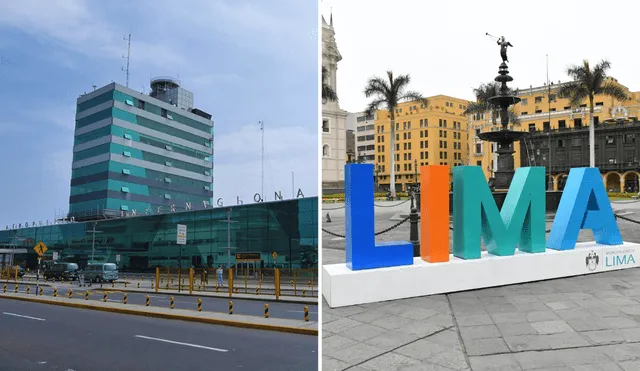 Conoce cómo ir desde el Aeropuerto Jorge Chávez hasta el Centro de Lima de manera rápida y económica. Foto: composición LR/Difusión/Twitter