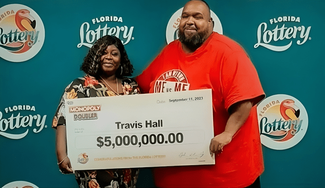 Hombre ganó 5 millones de dólares tras jugar un 'rasca' en lotería estadounidense. Foto: @EduardoCasado