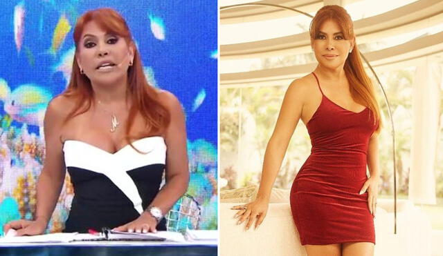 La conductora de televisión confesó que la gente no la reconoció por contundente cambio en su look. Foto: composición LR/Magaly Medina/Instagram