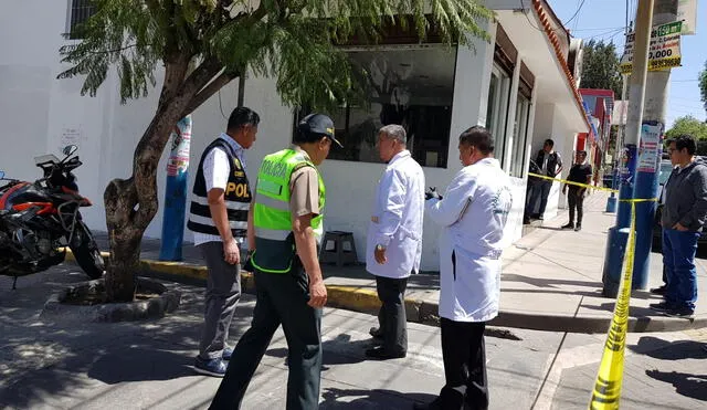 Atraco. Este hecho violento se produjo cerca al parque del Avión donde trabajan cambistas.