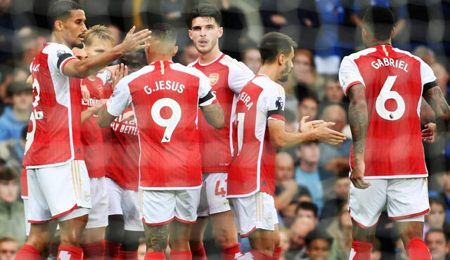 Arsenal sumó una nueva victoria y es sublíder de la Premier League 2023-24. Foto: X/Arsenal