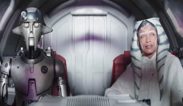 Rosario Dawson protagoniza la miniseria 'Star Wars: Ahsoka'. Foto: Disney