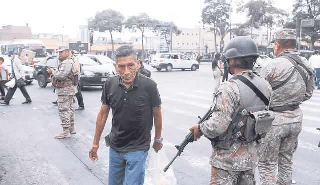 Sin resultado. En los últimos tres años se ha declarado la intervención del Ejército en las calles, pero esto no ha impedido el crecimiento del crimen, según expertos. Foto: difusión