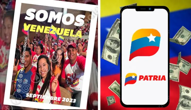 El Bono Somos Venezuela es uno de los subsidios entregados mensualmente por el régimen de Nicolás Maduro. Foto: composiciónLR/Bonos Protectores Social Al Pueblo