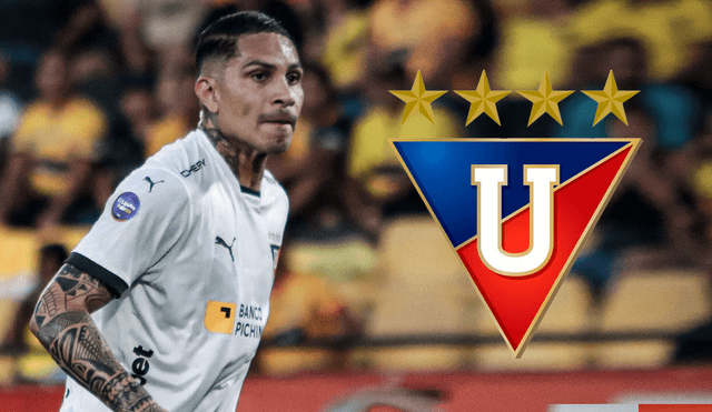 Paolo Guerrero llegó a LDU procedente de Racing de Argentina. Foto: composición LR/LDU