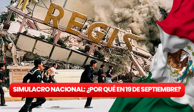 Conoce por qué se escogió el 19 de septiembre como fecha para realizar el Simulacro Nacional. Foto: composición LR/AFP/Freepik