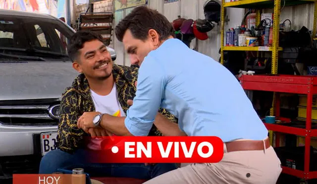 Joel estrenó nuevo videoclip junto con 'Mike' en 'AFHS'. Foto: América TV