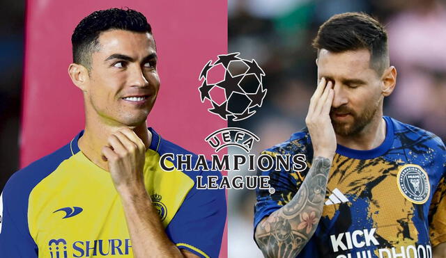 Cristiano Ronaldo y Lionel Messi no volverán a disputar la Champions League. Foto: EFE