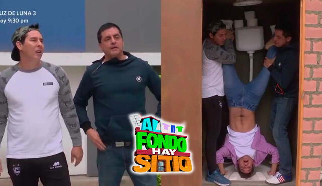 ‘Pepe’ y ‘Tito’ intentaron defender a July al parar de cabeza a Cristóbal. Foto: composición LR/América TV