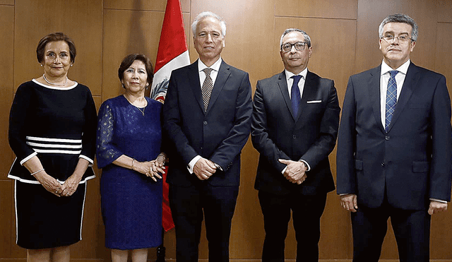 Magistrados. Miembros de la JNJ asistirán mañana a la Comisión de Justicia del Congreso. Foto. difusión