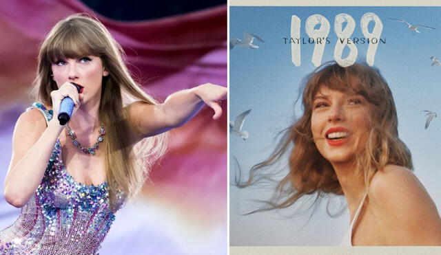 Taylor Swift estrenará 1989 (Taylor's version) en octubre. Foto: Composición LR/Taylor Swift/Instagram
