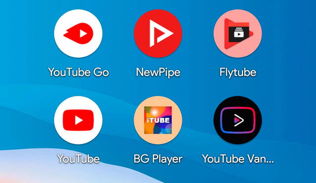 Hay muchas apps no oficiales de YouTube. Aquí varias de ellas. Foto: Xataka Android