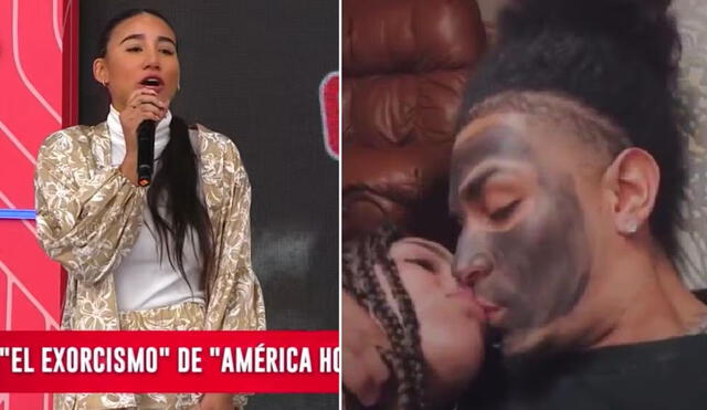 Samahara Lobatón reveló que terminó su romance con Youna en abril. Foto: Composición LR/Captura América TV/Ypuna/Instagram