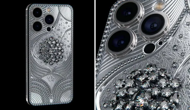 El dispositivo luce un diseño elegante y plateado. Foto: Composición LR / Caviar international