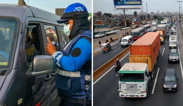 Si eres conductor de transporte terrestre, recuerda que la ATU se encargará de fiscalizar el cumplimiento del curso de actualización de normas de tránsito. Foto: composiciónLR/ATU/Andina