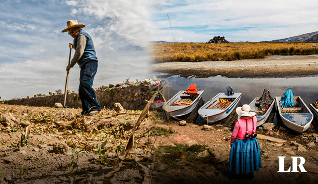 Los efectos de la sequía son graves y repercuten en la ciudadanía. Foto: composición Jazmín Ceras/LR