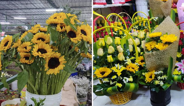 Existe una gran variedad de precios para que le regales flores a esa persona especial. Foto: composición LR