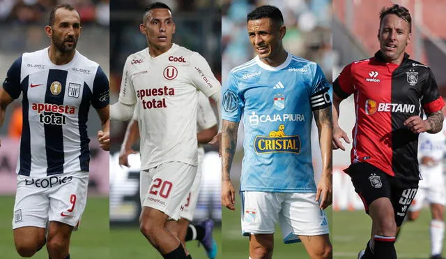 Alianza Lima, Universitario, Sporting Cristal y Melgar son los principales candidatos al título. Foto: composición de LR Luis Jiménez/Rodrigo Talavera/Archivo GLR