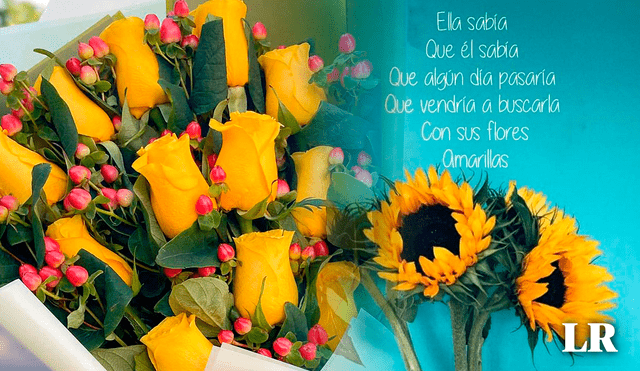 Este 21 de septiembre se regalan flores amarillas. Foto: composición LR/ Pinterest/ floreria Rosalinda
