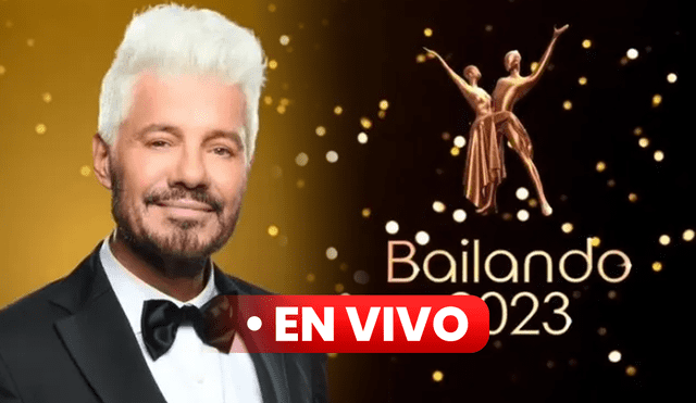 Marcelo Tinelli en 'Bailando 2023'. Foto: composición LR/América TV