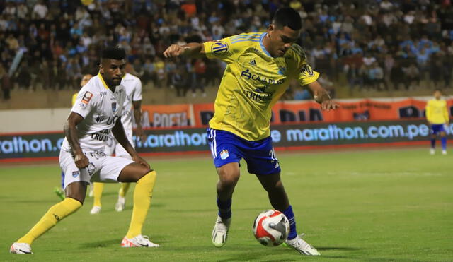 Joao Grimaldo lleva cinco goles y cuatro asistencias con Sporting Cristal en esta Liga 1 2023. Foto: Clinton Medina/GLR
