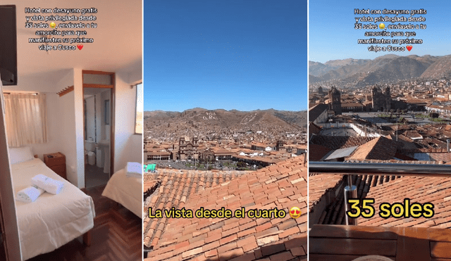 Hotel en Cusco sorprende con los precios que ofrece. Foto: composición LR/@alvarojustiniano4 - Video:@alvarojustiniano4
