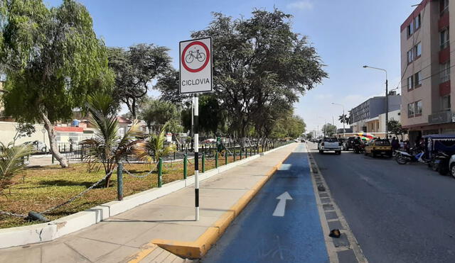 Solo hay topellantas en la calle Federico Villarreal. Foto: La República