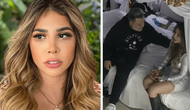 Andrés Hurtado no dudó en escuchar a Gabriela Serpa y le preguntó cómo fue su relación con sus progenitores. Foto: composición LR/Instagram/Gabriela Serpa/ATV - Video: ATV