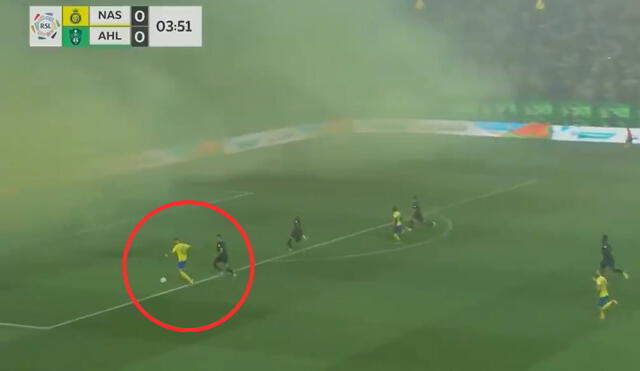Cristiano Ronaldo marcó un golazo 'fantasma' con Al Nassr en medio del humo  | Saudi Pro League | NVB | Deportes | La República