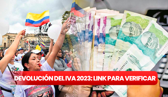 La Devolución del IVA 2023 es un beneficio que otorga el Gobierno colombiano a miles de beneficiarios. Foto: composición LR/ AFP