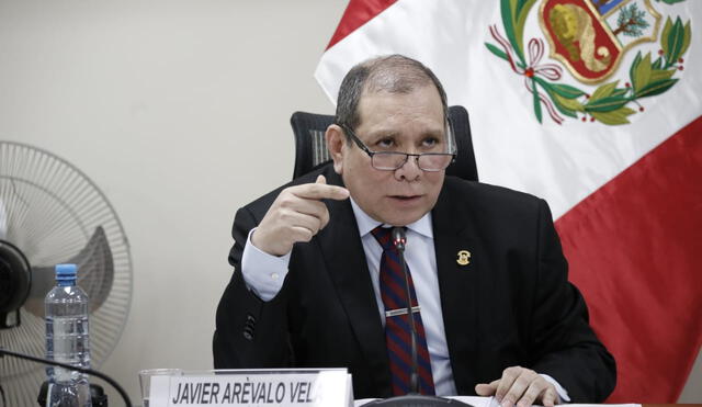 Javier Arévalo, presidente del Poder Judicial. Foto: Antonio Melgarejo/La República- Video: Twitter