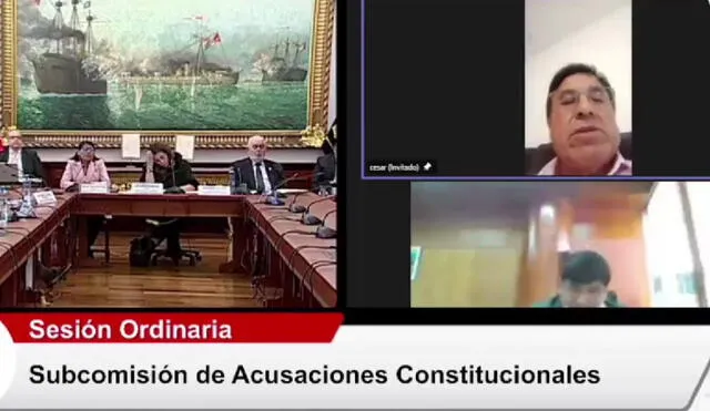 César Hinostroza se encuentra prófugo desde el 2018. Foto: captura de pantalla/Congreso Digital