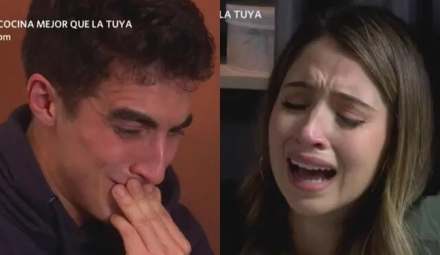 Jimmy y Alessia terminan con el corazón roto tras su ruptura en 'Al fondo hay sitio'. Foto: América TV