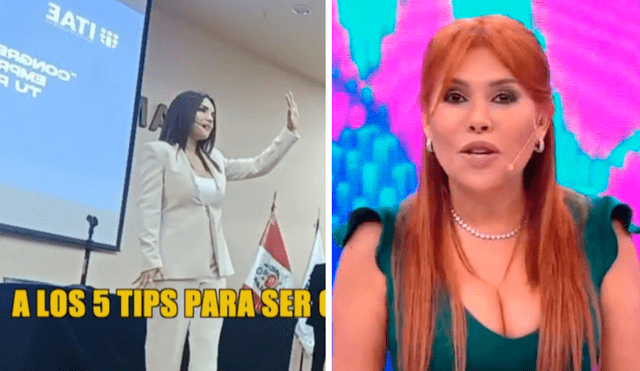 Magaly Medina opinó fuerte sobre Rosángela Espinoza. Foto: composición LR/ATV - Video: ATV