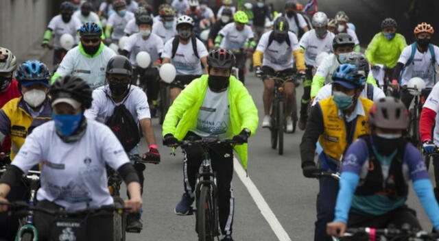 Gran bicicleteada este domingo 24 de septiembre en Miraflores. Foto: difusión