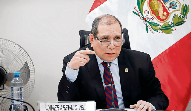 El dato. El presidente del Poder Judicial, Javier Arévalo, fue contundente: la acusación de la supuesta presión de la JNJ contra él se sostuvo básicamente en un chisme y un fake new. Foto: Antonio Melgarejo/La República